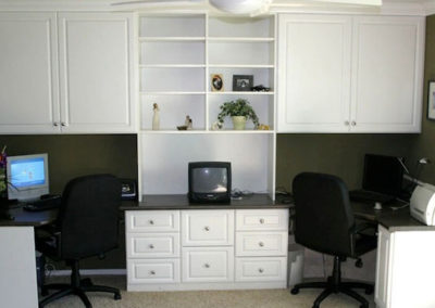 Custom Home Office Cabinet Solutions